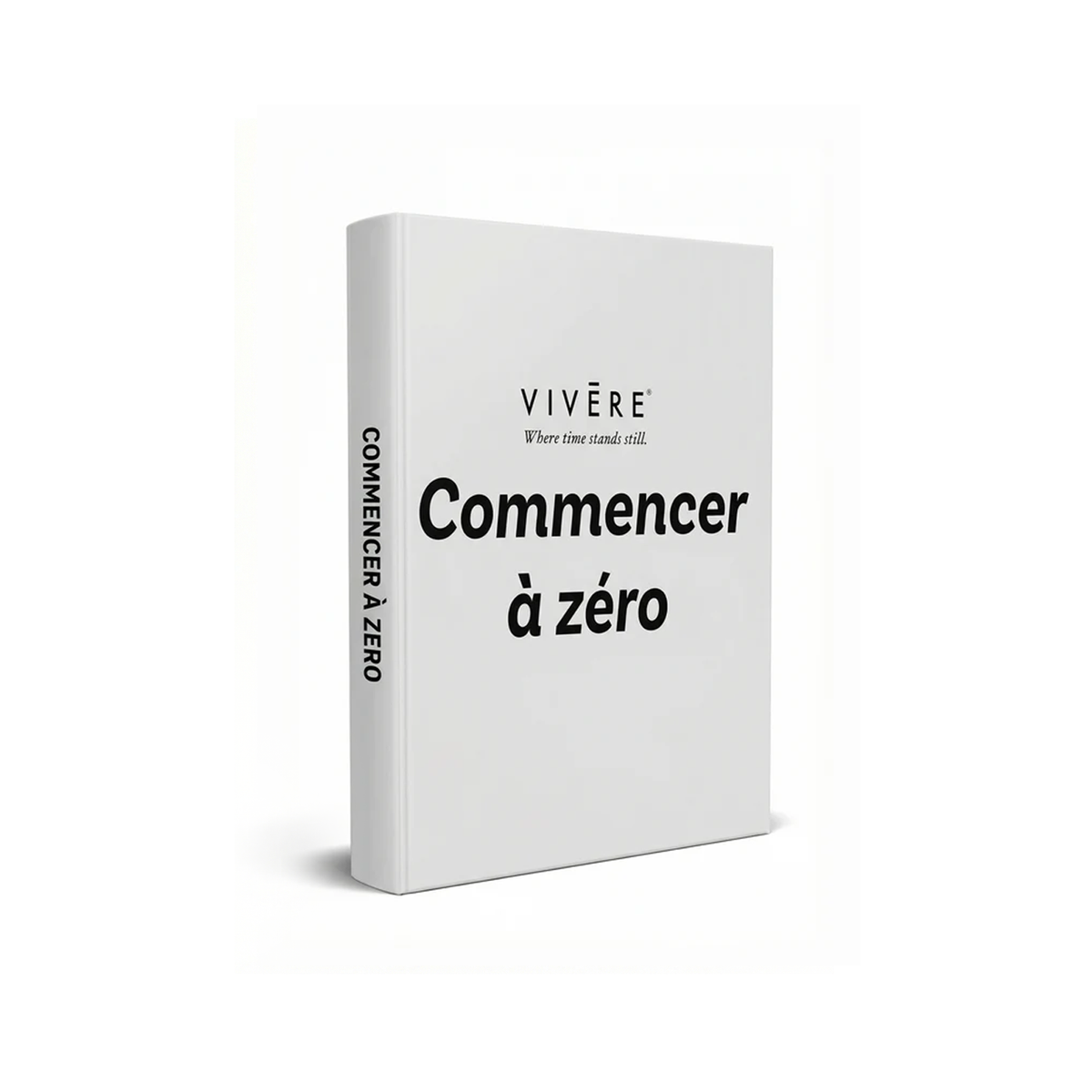 Photobook vide Vivere — commencer à zéro votre design personnalisé