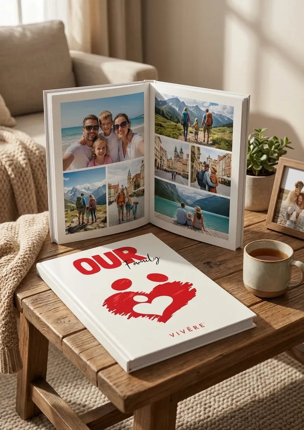 Our Family 1 Photobook — album photo famille Vivere Maroc